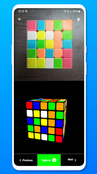 Cube Solver 5x5 - Gameplay image of android game