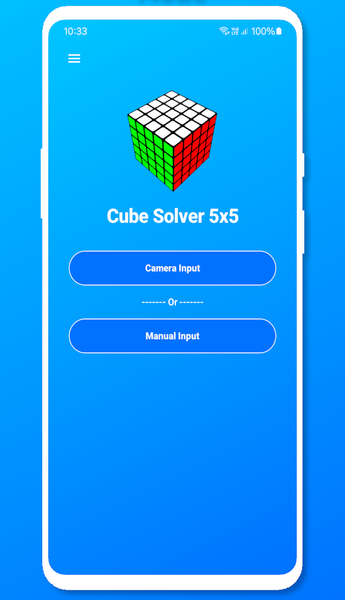 Cube Solver 5x5 - Gameplay image of android game