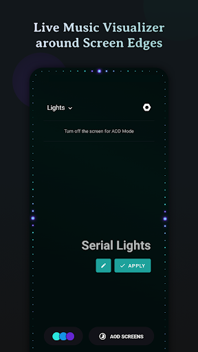 Always On: Edge Music Lighting - Image screenshot of android app