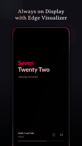 Always On: Edge Music Lighting - Image screenshot of android app