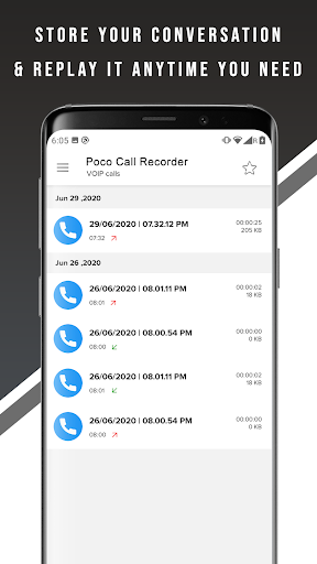 Poco Call Recorder - عکس برنامه موبایلی اندروید