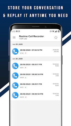 Realme Call Recorder - عکس برنامه موبایلی اندروید