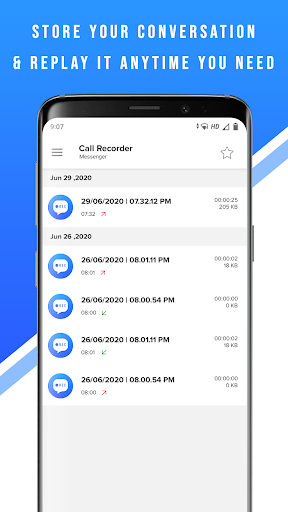 Record Messenger calls - Image screenshot of android app
