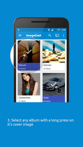 ImageCast DLNA Gallery Viewer - Image screenshot of android app