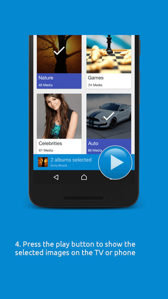 ImageCast DLNA Gallery Viewer - Image screenshot of android app