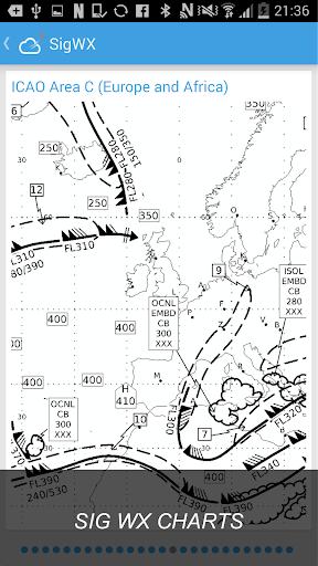 Sky MET - Aviation Meteo FREE - Image screenshot of android app