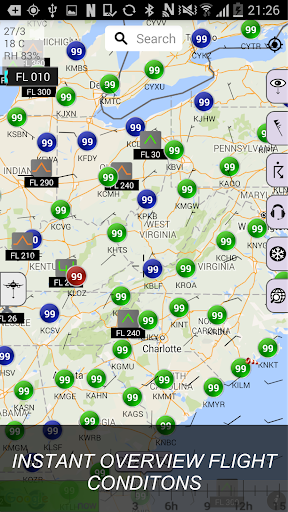 Sky MET - Aviation Meteo FREE - Image screenshot of android app