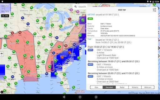 Sky MET - Aviation Meteo FREE - Image screenshot of android app