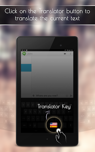 Translator keyboard - Image screenshot of android app