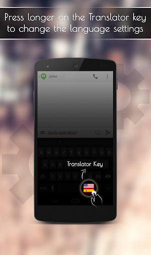 Translator keyboard - Image screenshot of android app