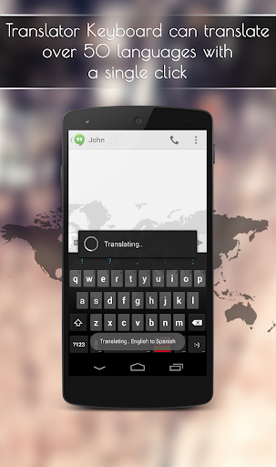Translator keyboard - Image screenshot of android app