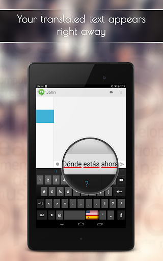 Translator keyboard - Image screenshot of android app