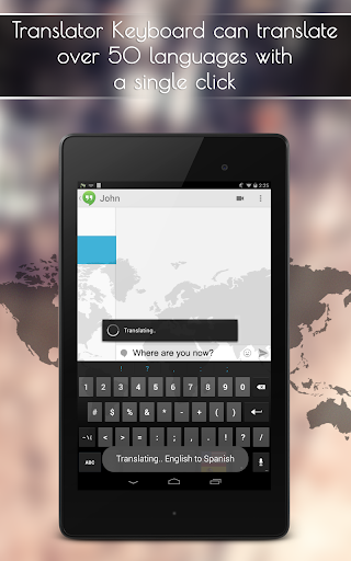 Translator keyboard - Image screenshot of android app