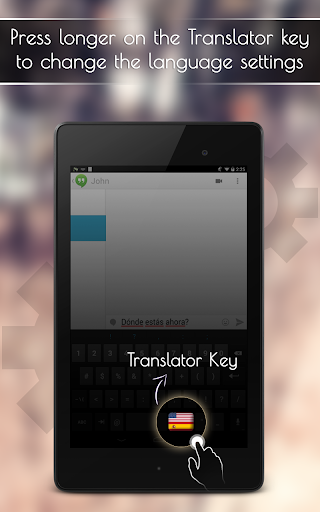 Translator keyboard - Image screenshot of android app