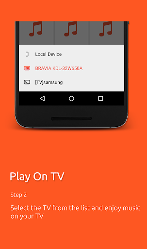 TuneCast DLNA Music Player - Image screenshot of android app