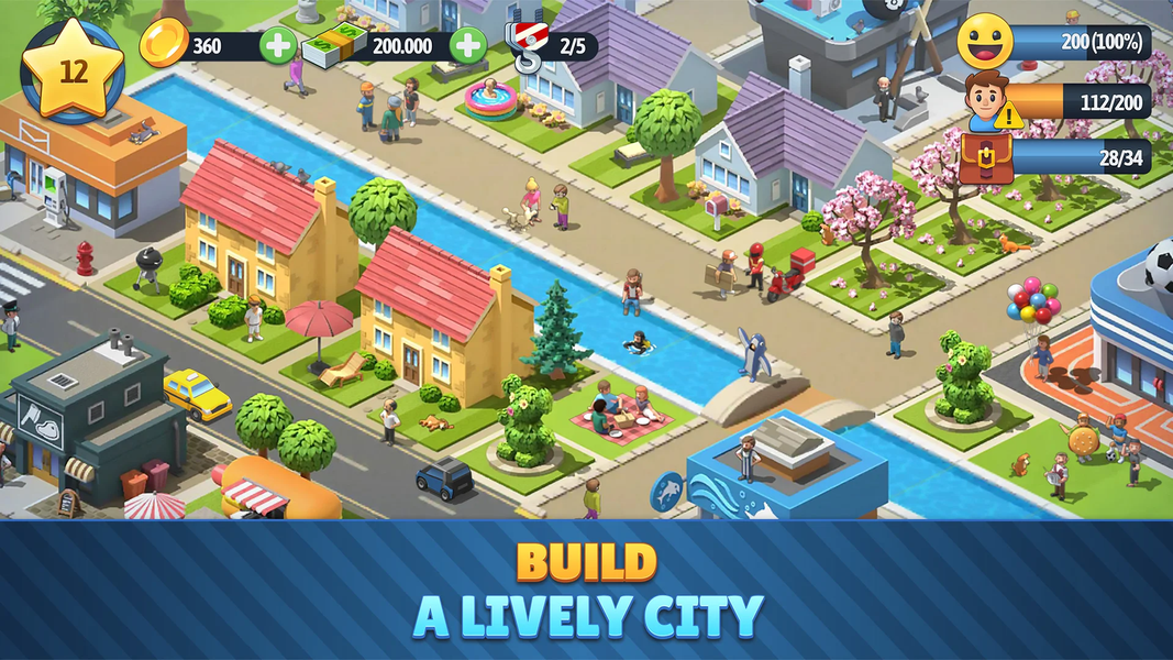 City Island 6: Building Life - Gameplay image of android game