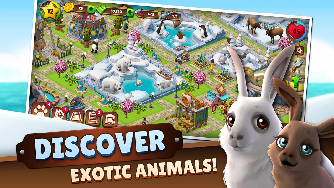 Zoo Life: Animal Park Game Jam - عکس بازی موبایلی اندروید