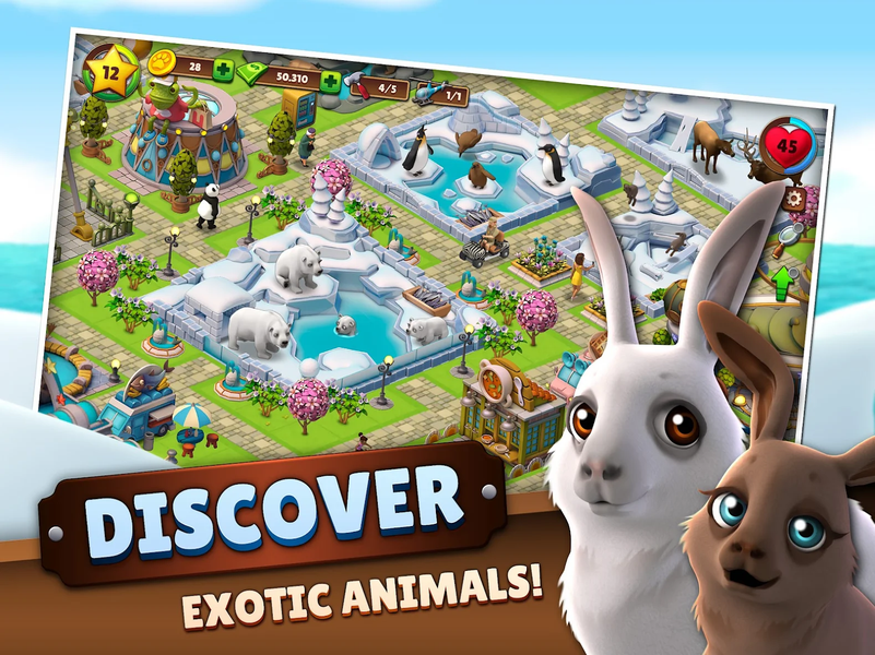 Zoo Life: Animal Park Game Jam - عکس بازی موبایلی اندروید