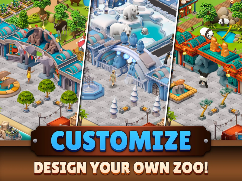 Zoo Life: Animal Park Game Jam - عکس بازی موبایلی اندروید