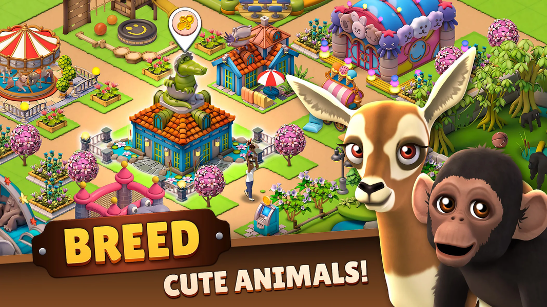 Zoo Life: Animal Park Game Jam - عکس بازی موبایلی اندروید
