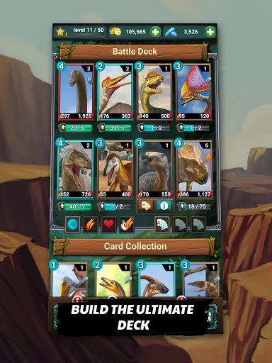 Jurassic Dinosaur: Carnivores Evolution - Dino TCG - عکس بازی موبایلی اندروید