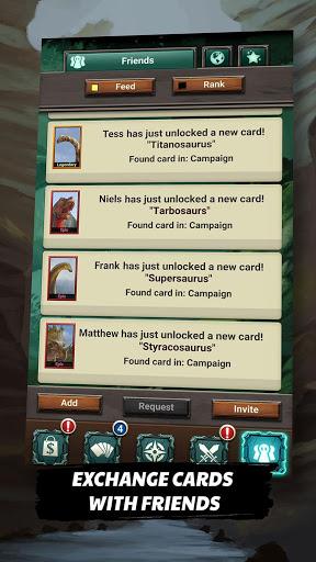 Jurassic Dinosaur: Carnivores Evolution - Dino TCG - عکس بازی موبایلی اندروید