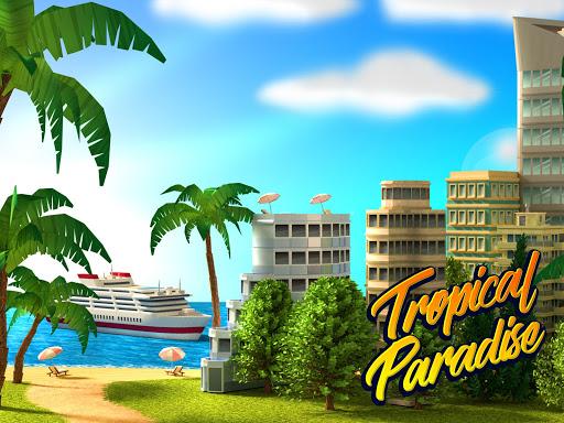 Tropic Paradise Sim: Town Buil - عکس بازی موبایلی اندروید