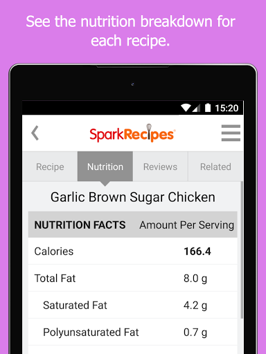 Healthy Recipes & Calculator - Image screenshot of android app