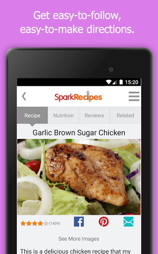 Healthy Recipes & Calculator - Image screenshot of android app
