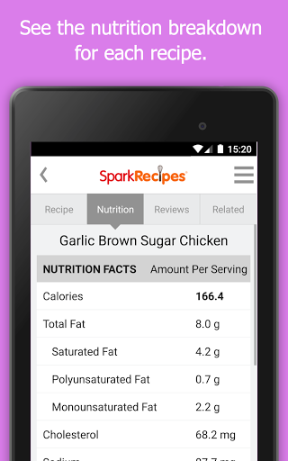 Healthy Recipes & Calculator - Image screenshot of android app