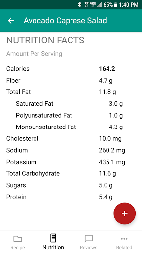 Healthy Recipes & Calculator - Image screenshot of android app