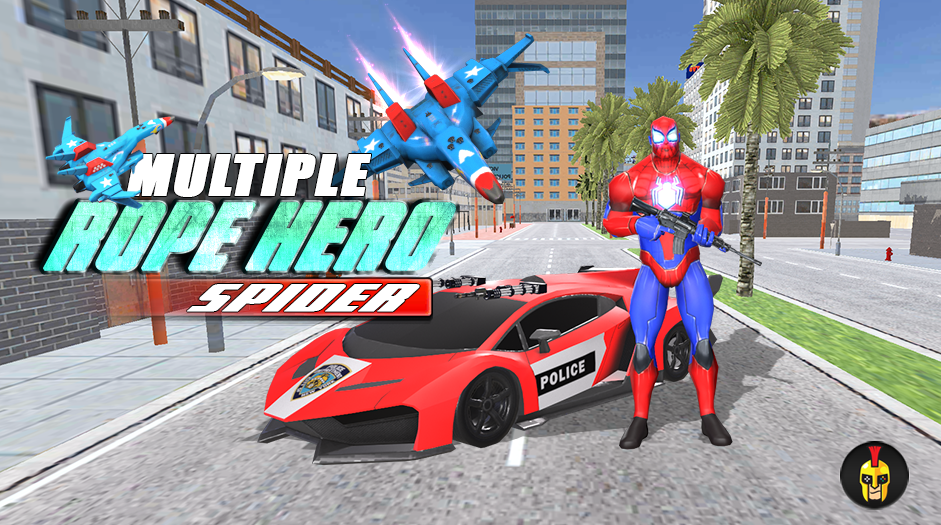 Multi Rope Hero Super Open Wor - عکس برنامه موبایلی اندروید