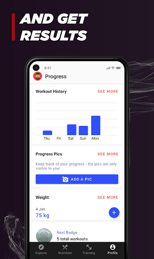 Spartan Home Workouts - عکس برنامه موبایلی اندروید