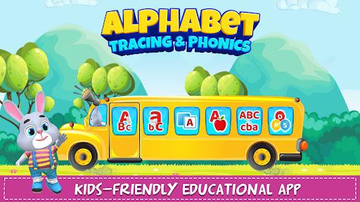 Alphabet Tracing & Phonics : A - عکس برنامه موبایلی اندروید