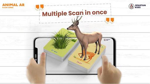 Animal AR ۳D Safari Flash Card - عکس بازی موبایلی اندروید