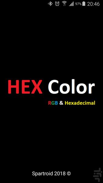 HEX Color - Image screenshot of android app