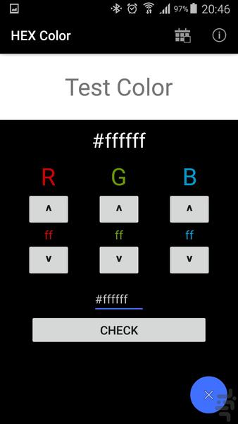 HEX Color - Image screenshot of android app