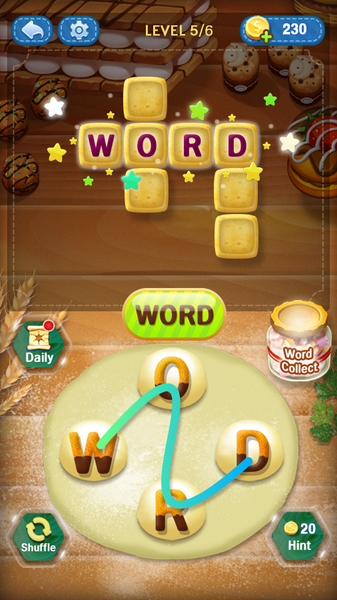 Word Bakery - عکس بازی موبایلی اندروید