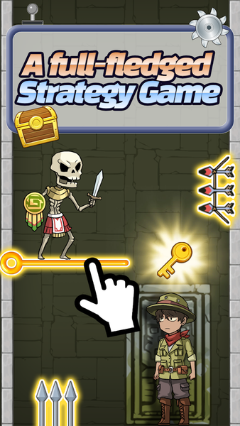 Puzzle Rescue: Pull the pin - عکس بازی موبایلی اندروید