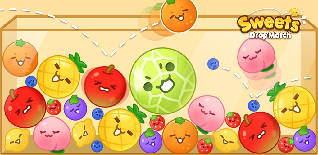Sweets Drop Match - عکس بازی موبایلی اندروید