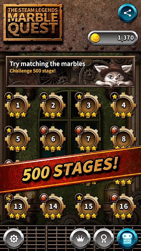 Steam Legend : Marble Quest - Gameplay image of android game