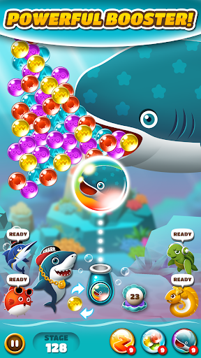 Bubble Shark & Friends - عکس بازی موبایلی اندروید