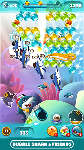 Bubble Shark & Friends - عکس بازی موبایلی اندروید