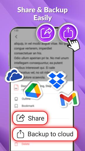 sPDF Reader - PDF File Reader - Image screenshot of android app