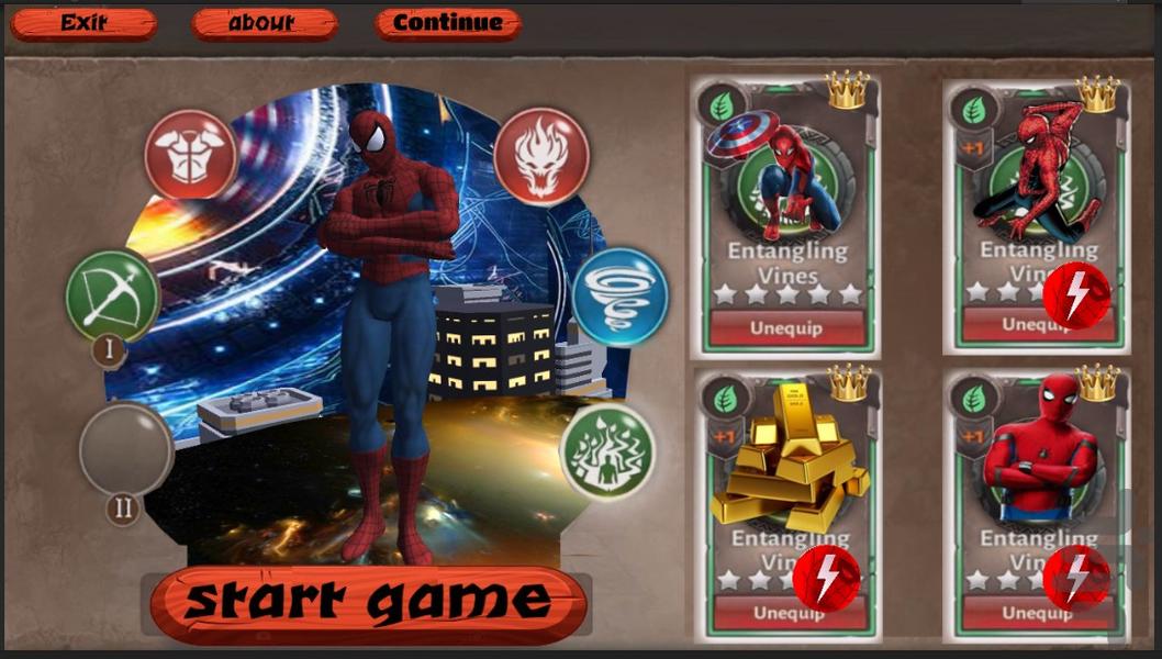 spiderman and hulk - عکس بازی موبایلی اندروید