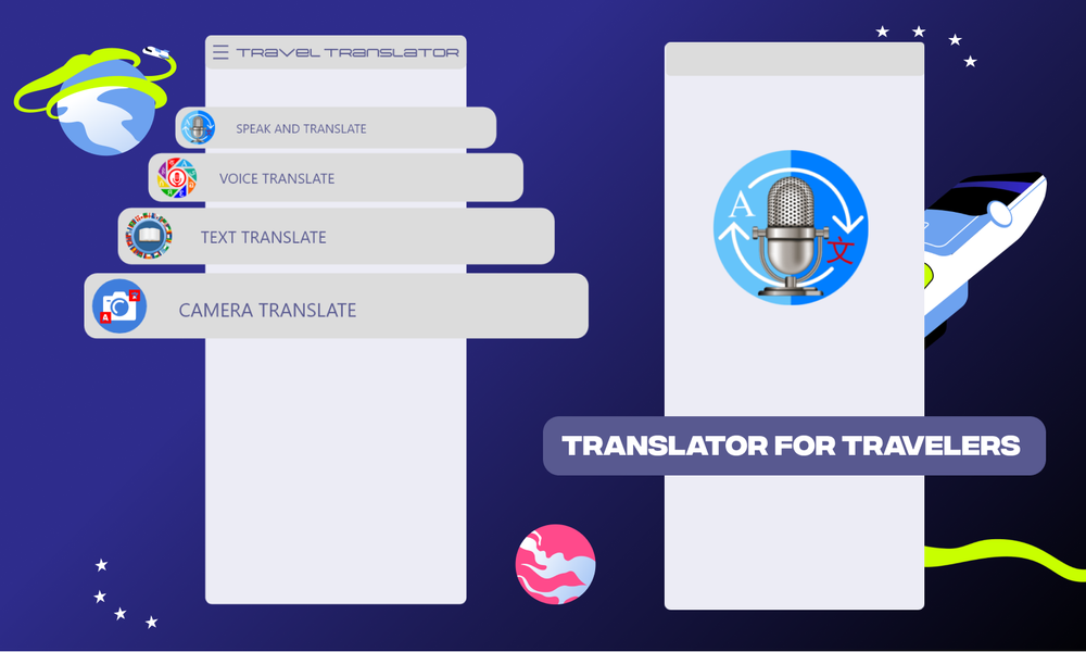 Travel Translate - Translator - عکس برنامه موبایلی اندروید