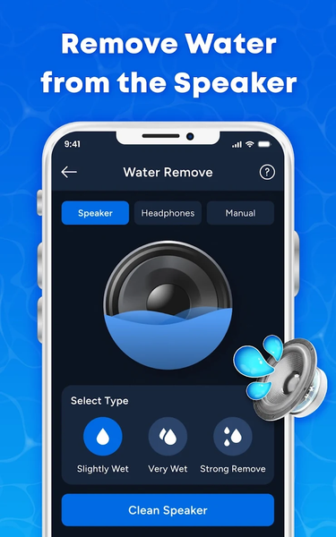 Water Eject: Speaker Cleaner - عکس برنامه موبایلی اندروید