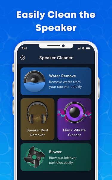 Water Eject: Speaker Cleaner - عکس برنامه موبایلی اندروید