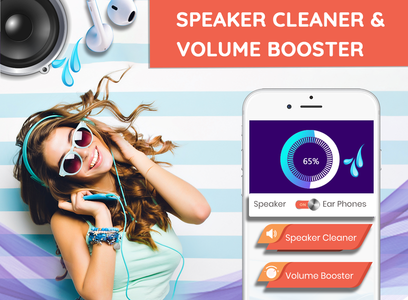 Speaker Cleaner App - عکس برنامه موبایلی اندروید