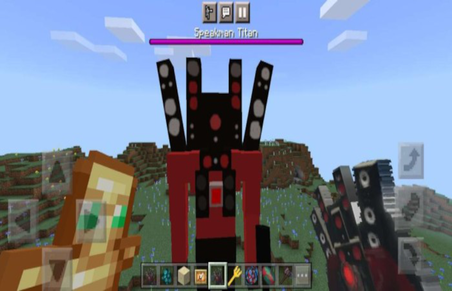 Mod Speaker Man for Minecraft - Image screenshot of android app